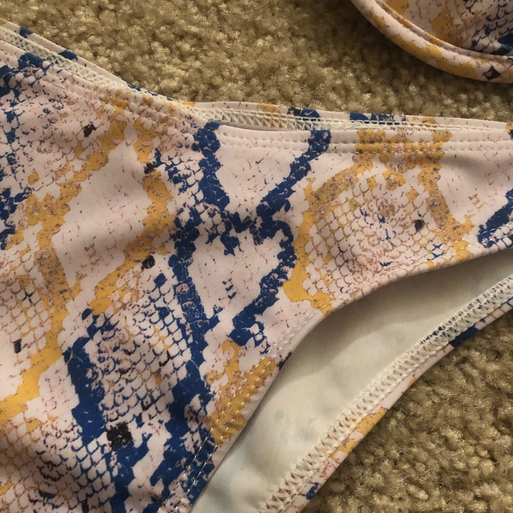 Pink Snakeprint Bikini - Picture 2 of 2